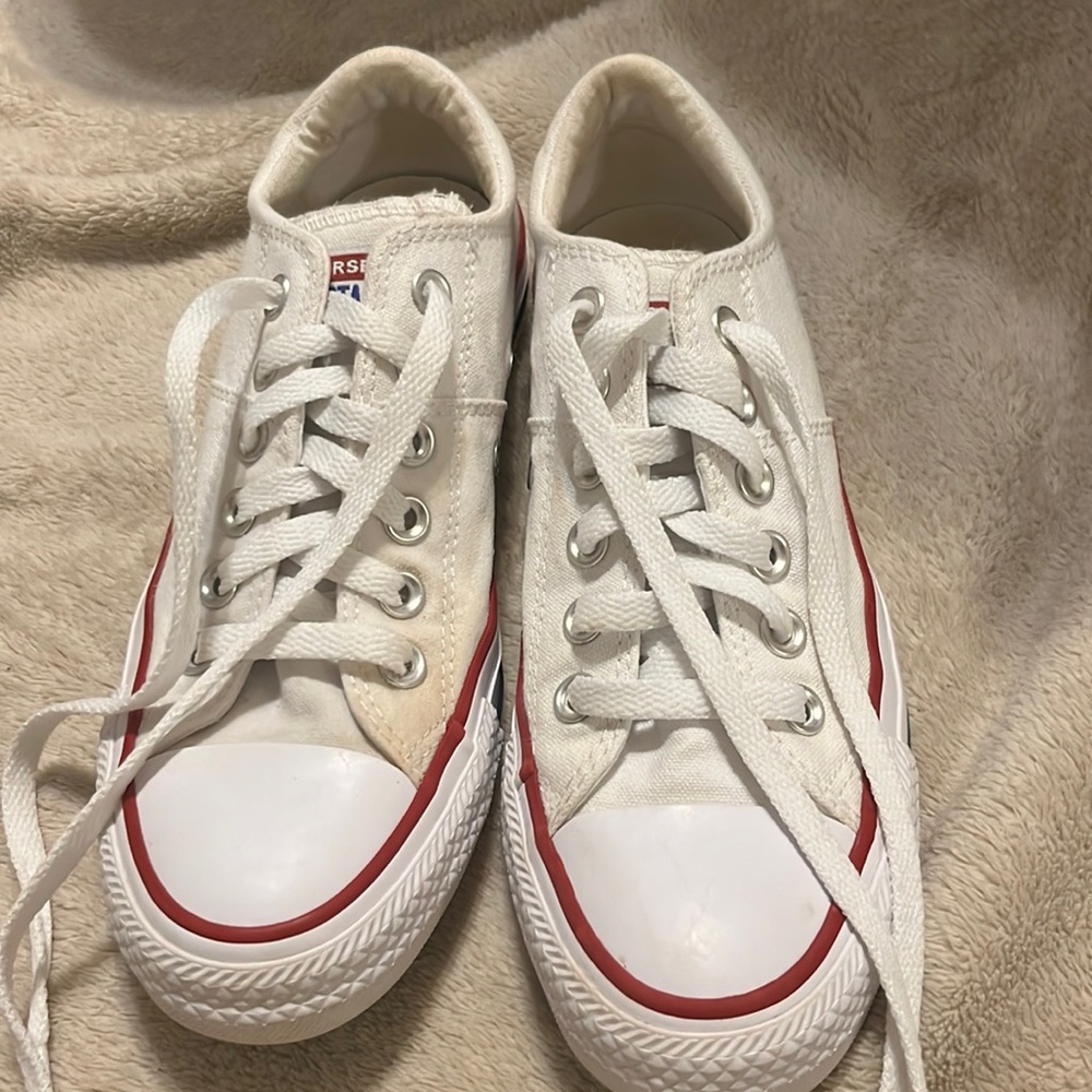 White Low All Star Converse